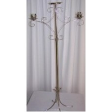 Silver 3 Light Unity Candle Stand